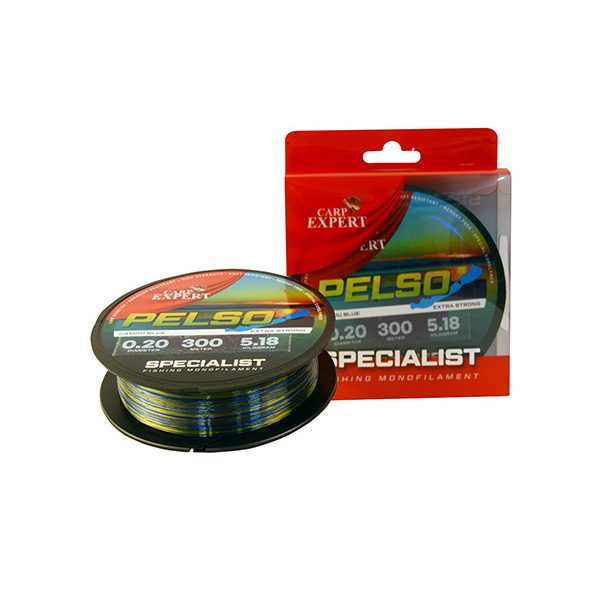 Carp Expert Specialist Pelso Mulicolor 300m 0.25mm Monofil Főzsinór