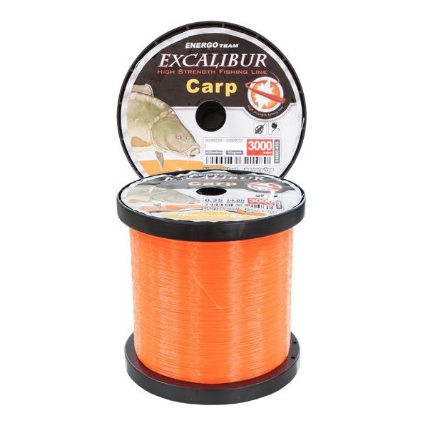 Zsinór Excalibur Carp Feeder Fluo Narancs 3000M 0,20