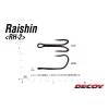 Decoy Rh-2 Raishin Snake Head Special L Füles Szakáll Nélküli Kétágú Horog 3db