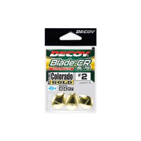 Decoy BL-7G Cr Colorado Gold 1 Spinner Blade 5db
