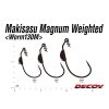 Decoy Worm 130M Makisagu Magnum #10/0 14gr Súlyozott Offset Horog 2db