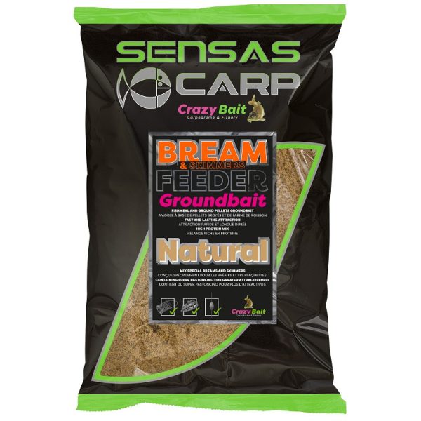 Sensas UK Big Bag Bream Feeder Natural Etetőanyag 2kg