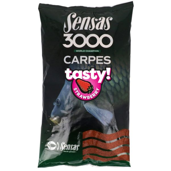 Sensas 3000 Carp Tasty Ponty Eper Etetőanyag 1kg