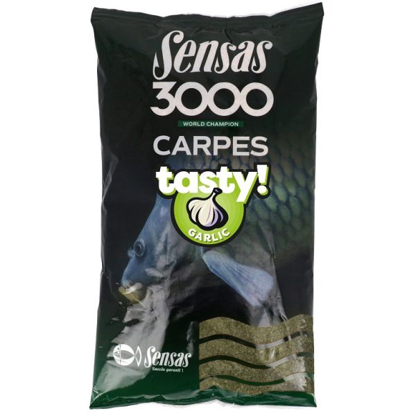 Sensas 3000 Carp Tasty Ponty Fokhagyma Etetőanyag 1kg