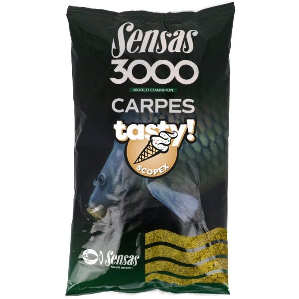 Sensas 3000 Carp Tasty Ponty Scopex Etetőanyag 1kg