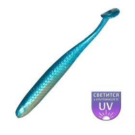 DS Alburnus 8,89cm Aquamarine 5db/csomag plasztik műcsali