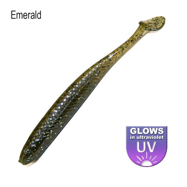 DS Alburnus 2" Emerald 10db/csomag plasztik műcsali
