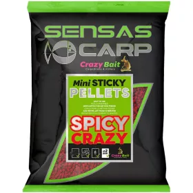 Sensas Pellet Mini Sticky Spicy Etetőpellet 700gr