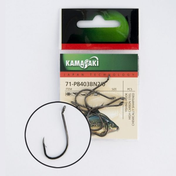 Kamasaki Carbon Horog P8403Bn Nr 10 Csomagolt (12Db)