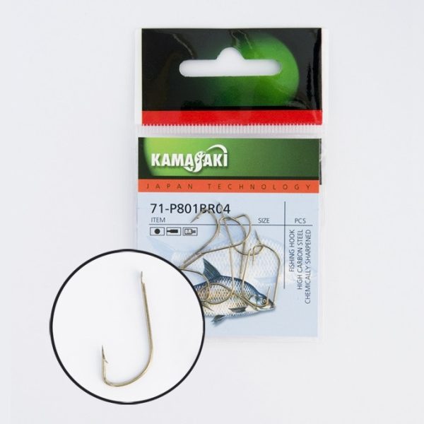 Kamasaki Carbon Horog P801Br Nr 08 Csomagolt (12Db)