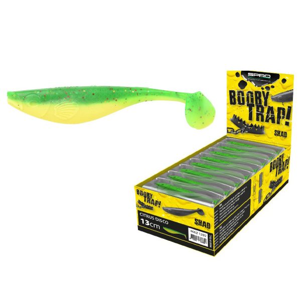 Spro Booby Trap Gumihal 11cm 36db/doboz Plasztik csali