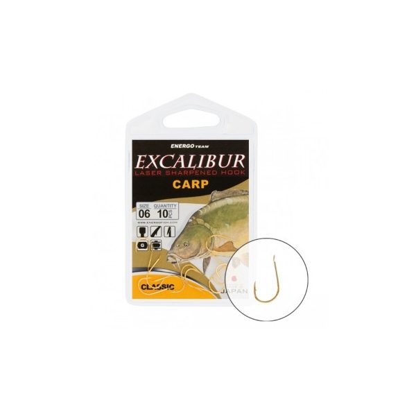 Excalibur Horog Carp Classic Gold 1