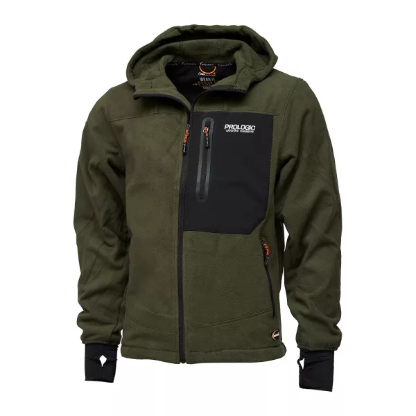 Prologic - Commander Flecce Jacket Green - Átmeneti kabát - XL - Tavaszi ruházat, Őszi ruházat - Kabát