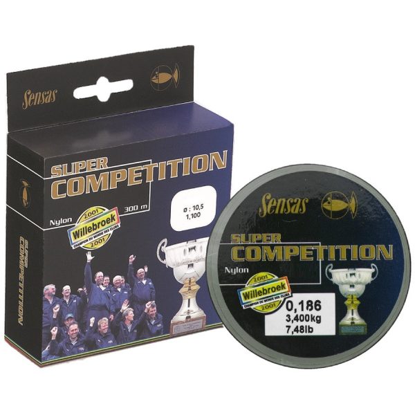 Sensas Super Competition 50m 0,065mm Monofil Előkezsinór