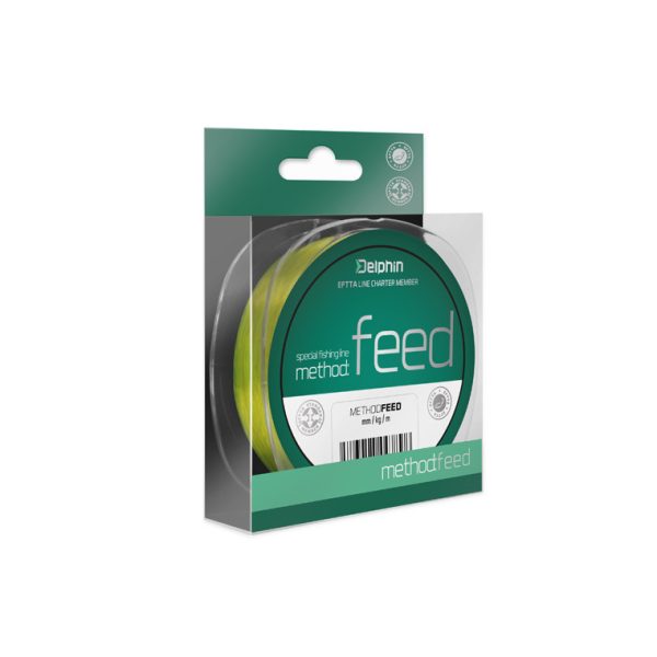 Delphin METHOD FEED 150m/sárga 0,16mm 5,3lbs