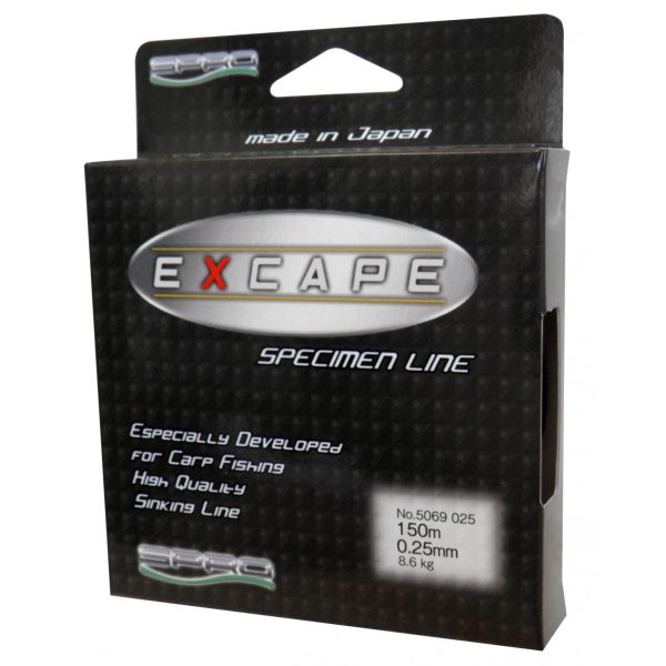 Spro Excape Line 150m 0.18mm Monofil főzsinór-Barna