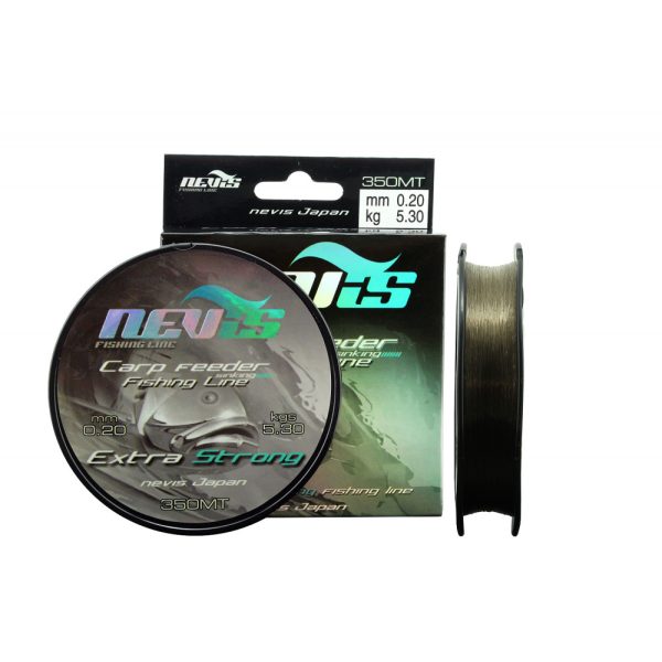 Nevis Carp Feeder 350m/0.12mm Monofil főzsniór-Zöld