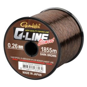   Gamakatsu G-line Element Barna 755m 0.40mm Monofil főzsinór-Barna
