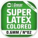 Sensas Super Latex Sötétzöld 1,4mm 6m Rakós Tömör Gumi