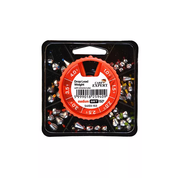Carp Expert Medium 1-4gr Betétes Cseppólom Készlet 150gr