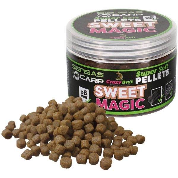 Sensas Super Soft Sweet Magic Halas 4mm Horogpellet 60gr