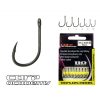 Carp Academy Teflon Hook XS-2 Fekete 1 10db/csomag Füles Szakállas Bojlis horog