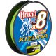 OWNER Kizuna X8 Chartreuse 135m  0,42mm  Fonott Pergető Zsinór