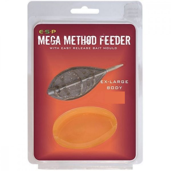 ESP Mega Method Feeder XL Szett Method kosár 70gr - töltő szerszámmal