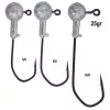 EnergoTeam Twisterfej Natúr Eurojig JIG fej 1 - 4gr