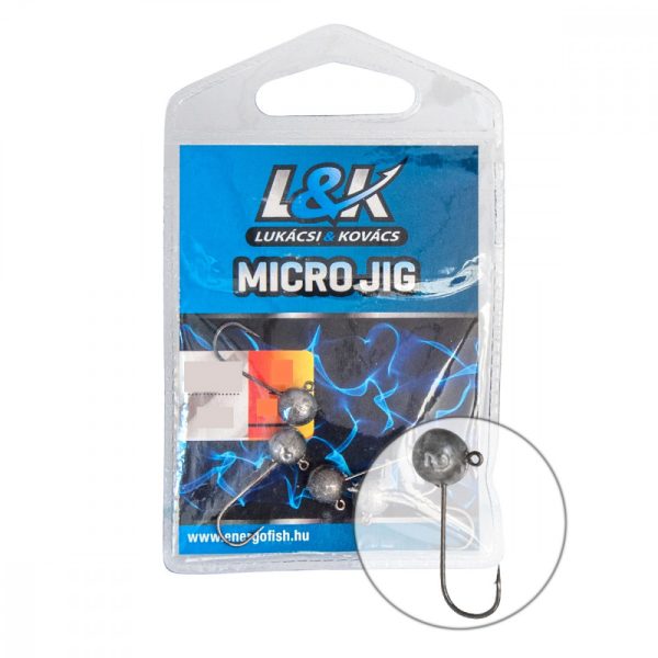 L&K Micro Jig 2316 JIG fej 8 - 1gr - 4db