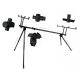 CARP ACADEMY - Alcatraz Rod Pod Black - Rod pod