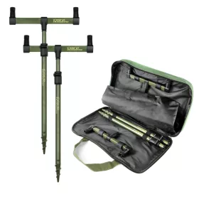   CARP ACADEMY Bottartó készlet Black Carp 2db-os 40-60cm/25cm Leszúró Készlet