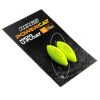 Nevis Powercat Micro U-Float 1,5gr Fluo Sárga Rablóhalas Úszó 2db