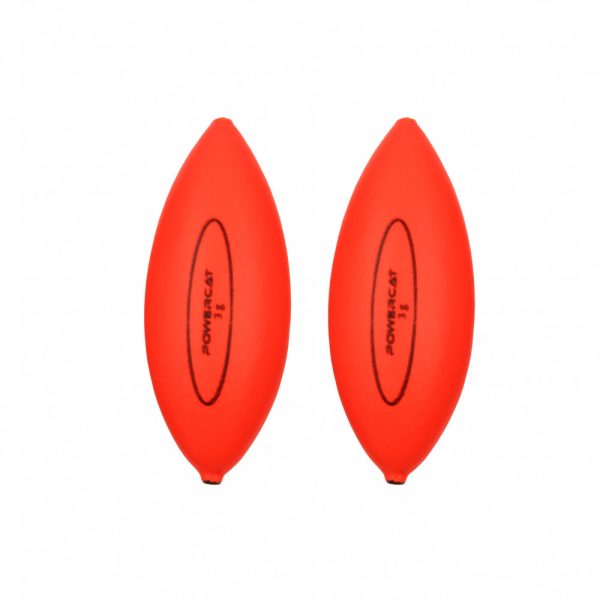 Nevis Powercat Micro U-Float 3gr Narancs Rablóhalas Vízközti Úszó 2db