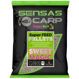 Sensas Super Feed Pellets Sweat Magic 6mm Etetőpellet 700gr