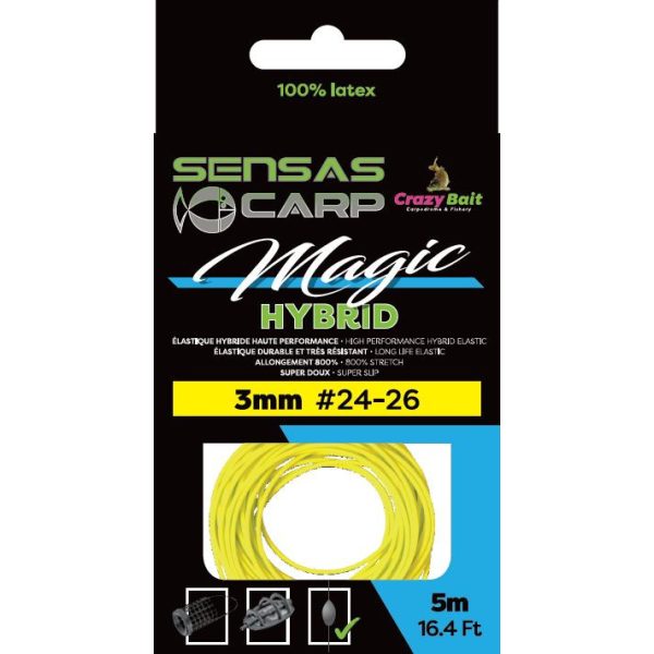 Sensas Magic Hybrid 1,8mm 5m Rakós Hibrid Gumi