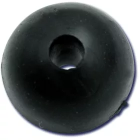 Black Cat Rubber Shock Bead 10Darab O10Mm