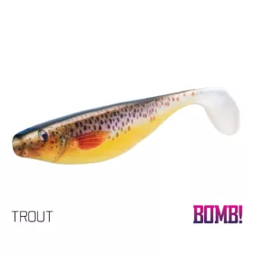 Delphin HYPNO Gumihal 3D TROUT 90mm - 3db