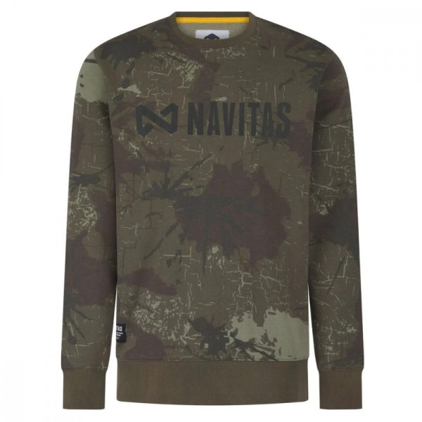 Navitas Camo Identity Sweatshirt S Pulóver