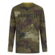 Navitas Identity Camo Long Sleeve Tee L Póló