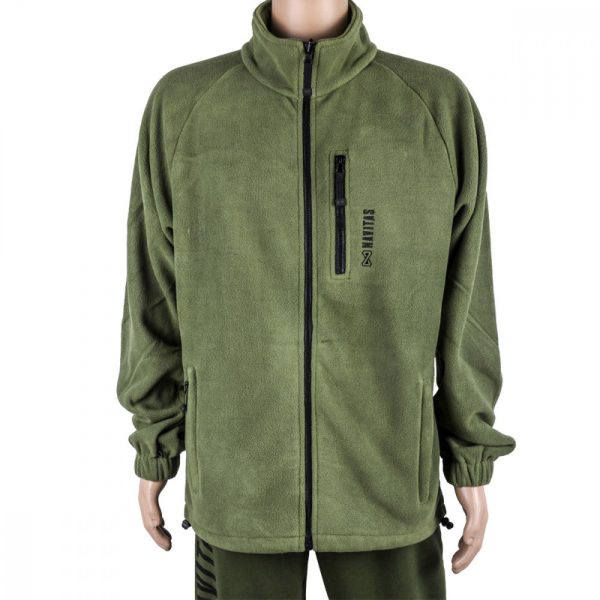 Navitas - Atlas Zip Fleece Green - Thermo kabát - XL - Pulóverek, pólók, mellények