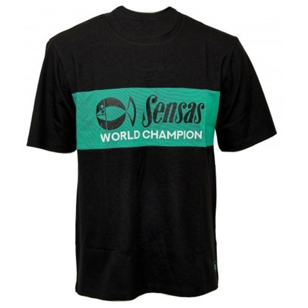 Sensas Fashion Club Zöld Fekete Póló M