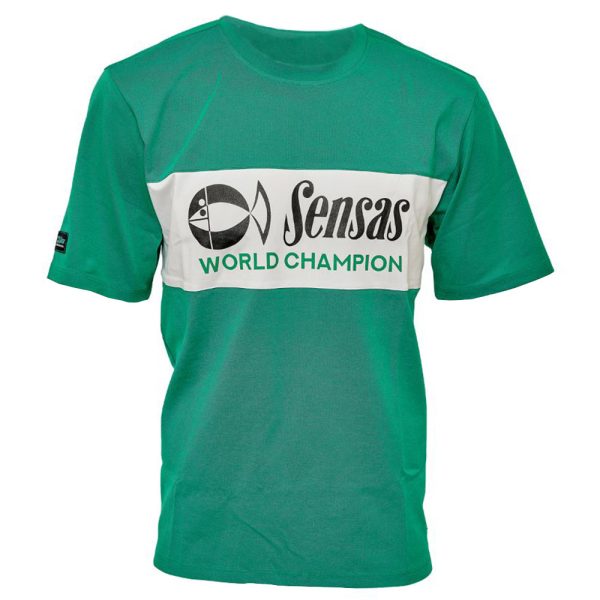 Sensas Fashion Club Zöld Fehér Póló S