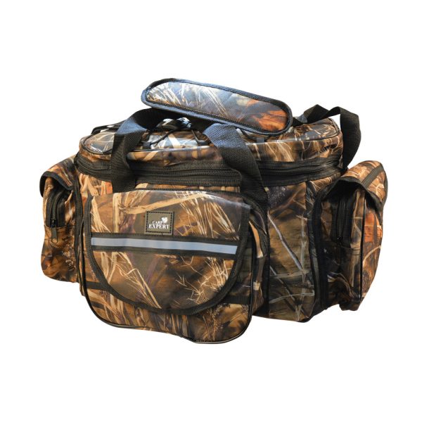 CARP EXPERT Camou Vállpántos Horgásztáska (25x50cm)
