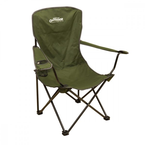 Outdoor Armless Szék Összecsukható - Karfás - Teherbírás 100+ kg - Pohártartós - Camping szék - 2,5kg - 90x85x45cm  | Univerzális horgászat