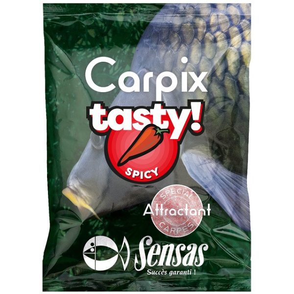 Sensas Powder Carp Tasty Spicy Por Attraktor 300gr