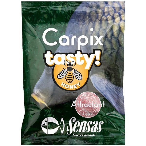 Sensas Powder Carp Tasty Honey Por Attraktor 300gr