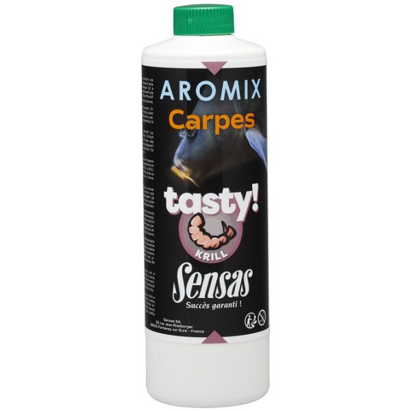 Sensas Aromix Carp Tasty Krill Folyékony Attraktor 500ml