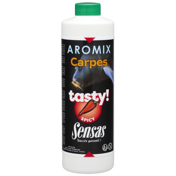 Sensas Aromix Carp Tasty Spicy Folyékony Attraktor 500ml