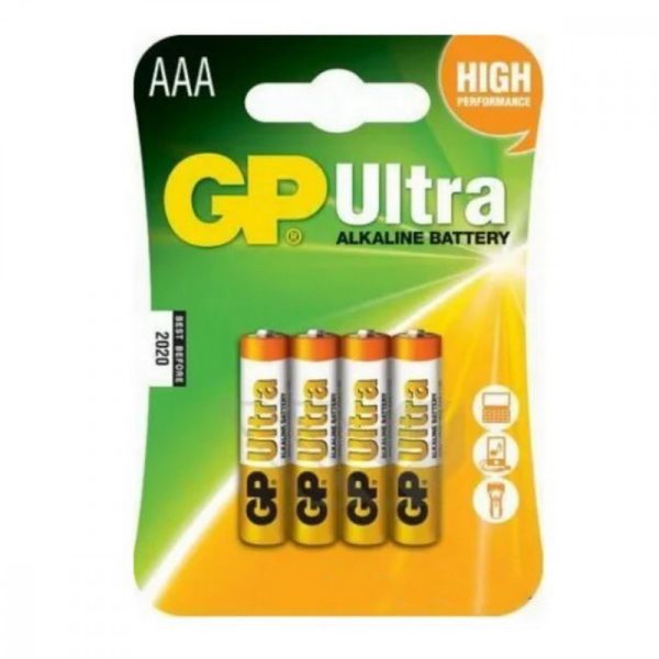 Gp Ultra Alkáli Aaa Mikró Elem 24Au (Lr03) Bliszteres/4